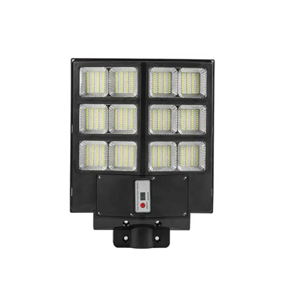 Stalp Stradal cu Incarcare Solara, Panou Solar Integrat, 45x35 cm, Putere Mare 600W + Stalp De Sustinere Cadou