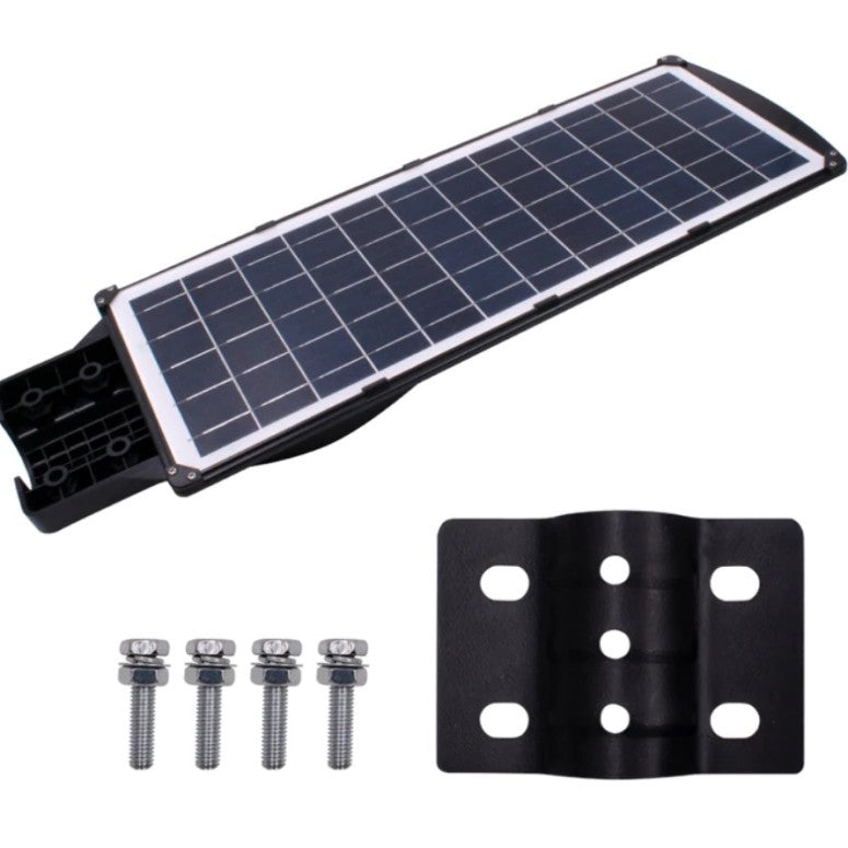 Stalp Stradal cu Incarcare Solara, Panou Solar Integrat, 45x35 cm, Putere Mare 600W + Stalp De Sustinere Cadou