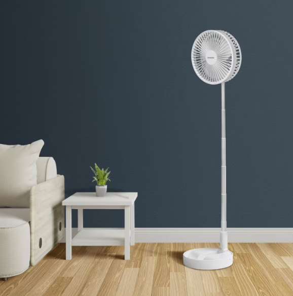 Ventilator Extensibil, Reincarcabil, Bateire De 7200mAh, 3 Trepte De Viteza, Inaltime Reglabila 10-100 cm