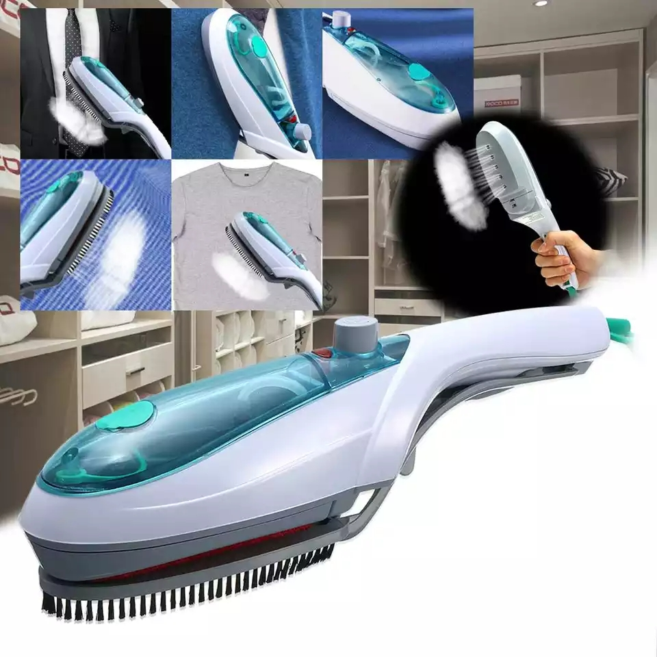 Fier de calcat vertical cu aburi portabil cu design ergonomic, 800W Tobi Travel Steamer