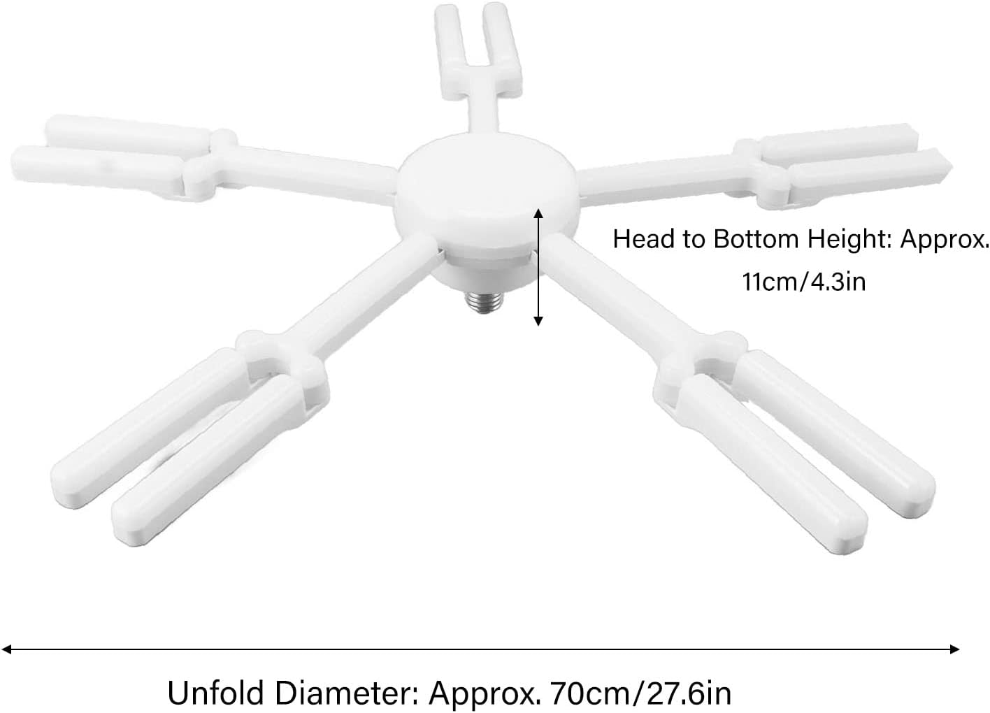 Lustra LED Super Luminoasa, Pentru Interior, Cu Brate Reglabile, Putere 60W