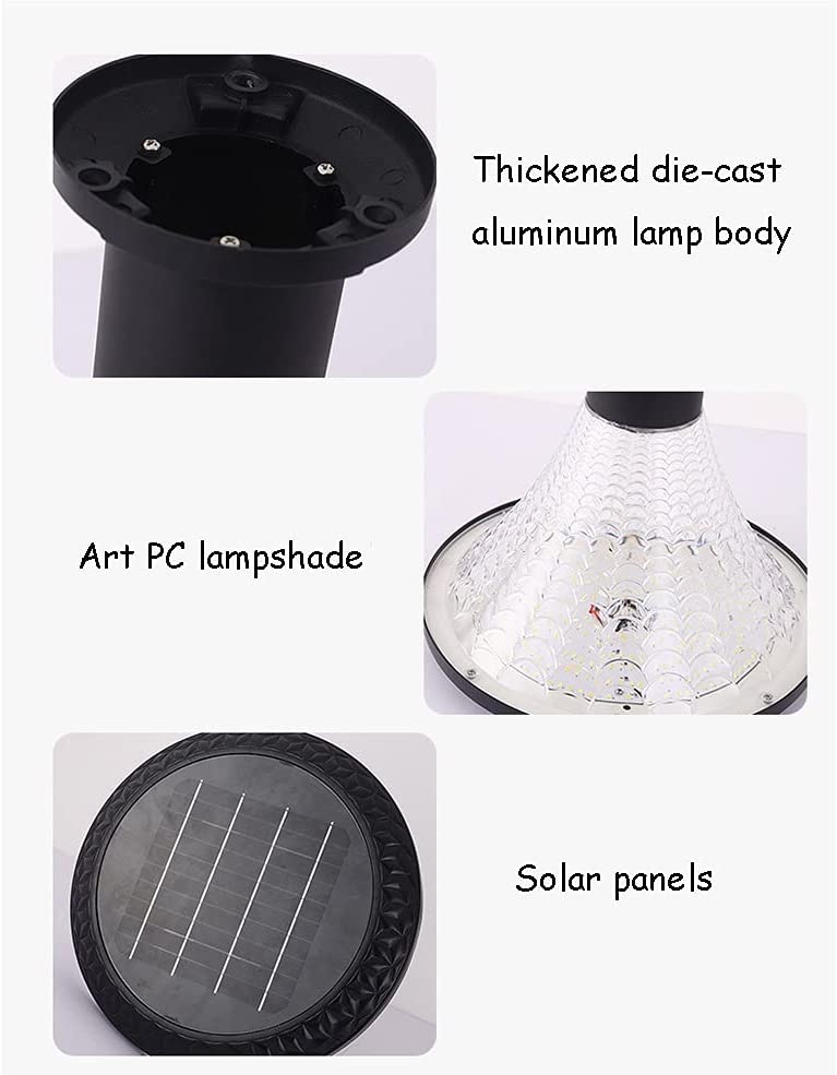 Lampa Solara De Gradina, LED, RGB, Control Din Telecomanda + Picior De Sustinere CADOU