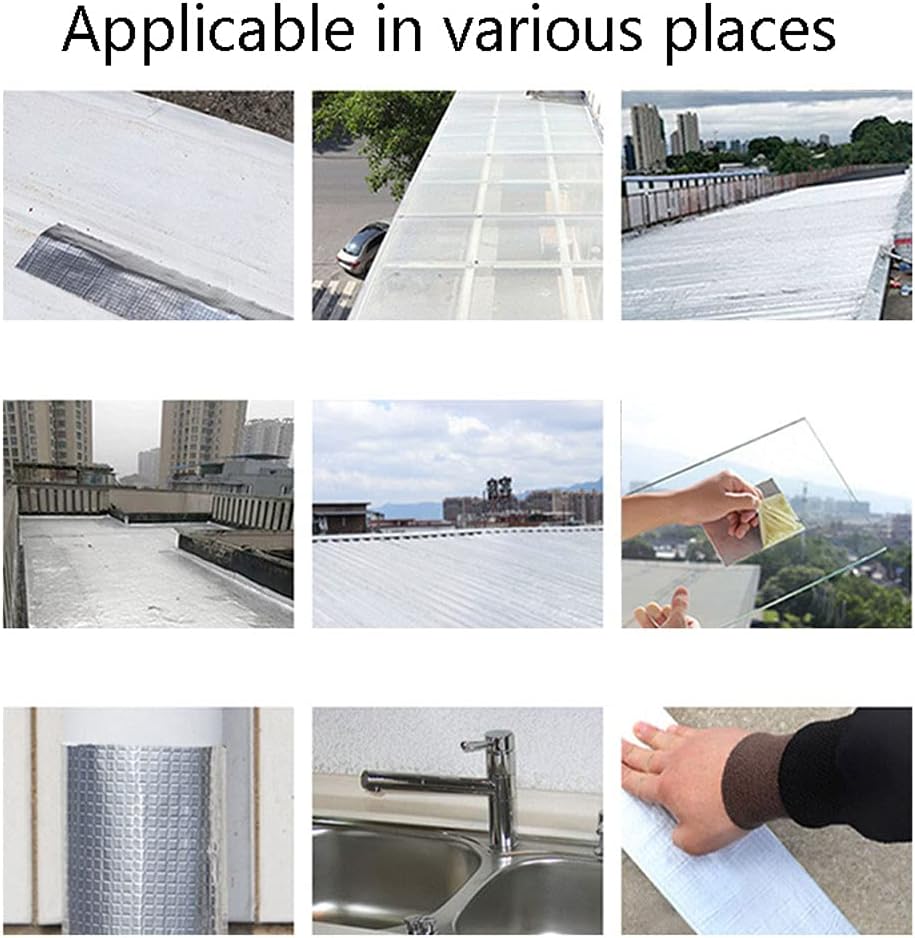 Banda Adeziva Durabila, Rezistenta La Apa si Temperaturi Inalte, Pentru Reparatii si Izolatii, 5 cm x 10 m, 1+1 CADOU