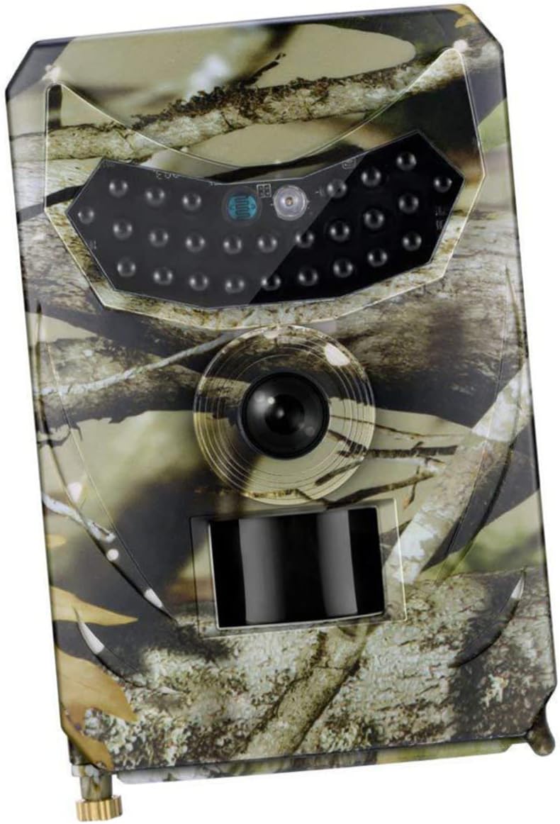 Camera De Supraveghere Nocturna, Model Camuflaj, Rezistenta La Apa, Senzor de Miscare + Stick de Memorie CADOU