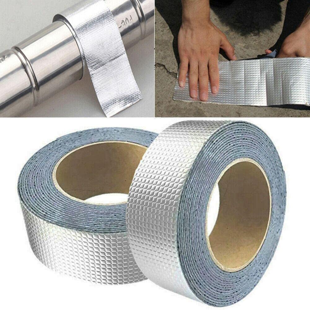 Banda Adeziva Durabila, Rezistenta La Apa si Temperaturi Inalte, Pentru Reparatii si Izolatii, 5 cm x 10 m, 1+1 CADOU