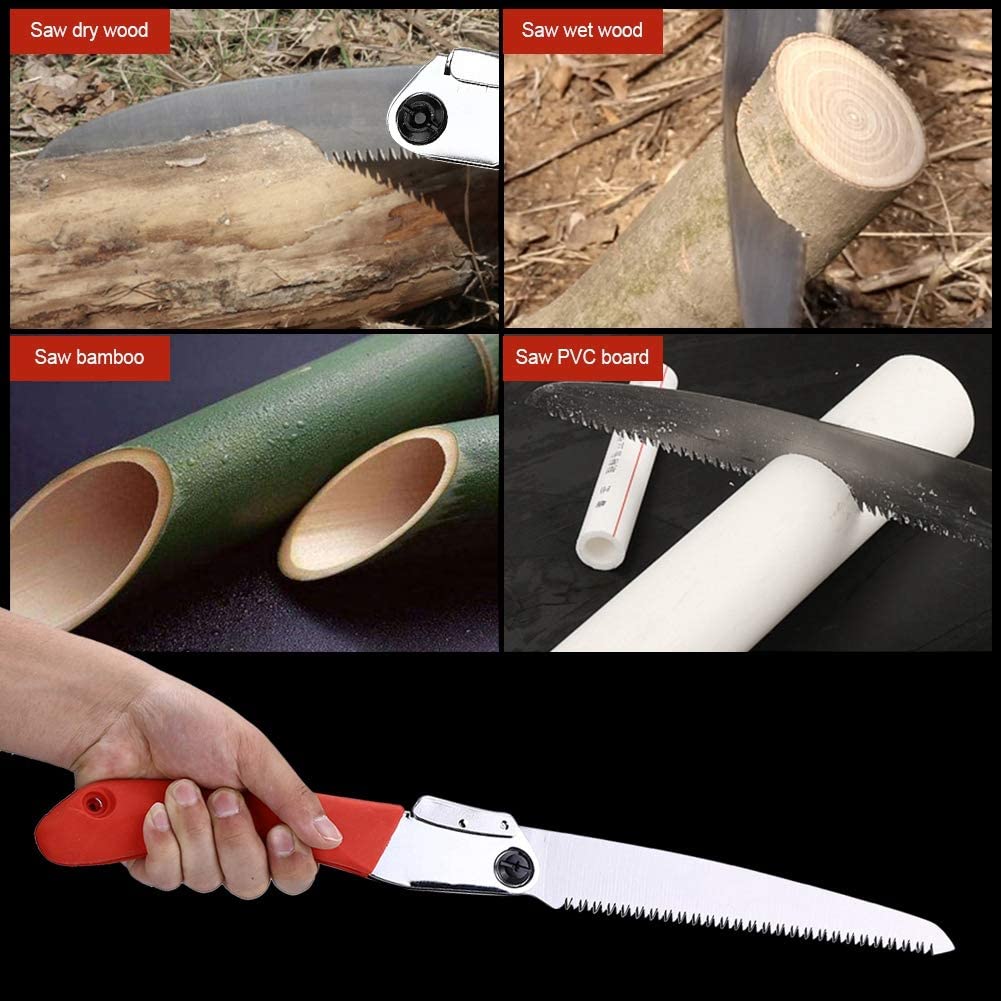 Fierastrau Manual Pliabil, Lama 27 cm, Maner Ergonomic Care Previne Alunecarea