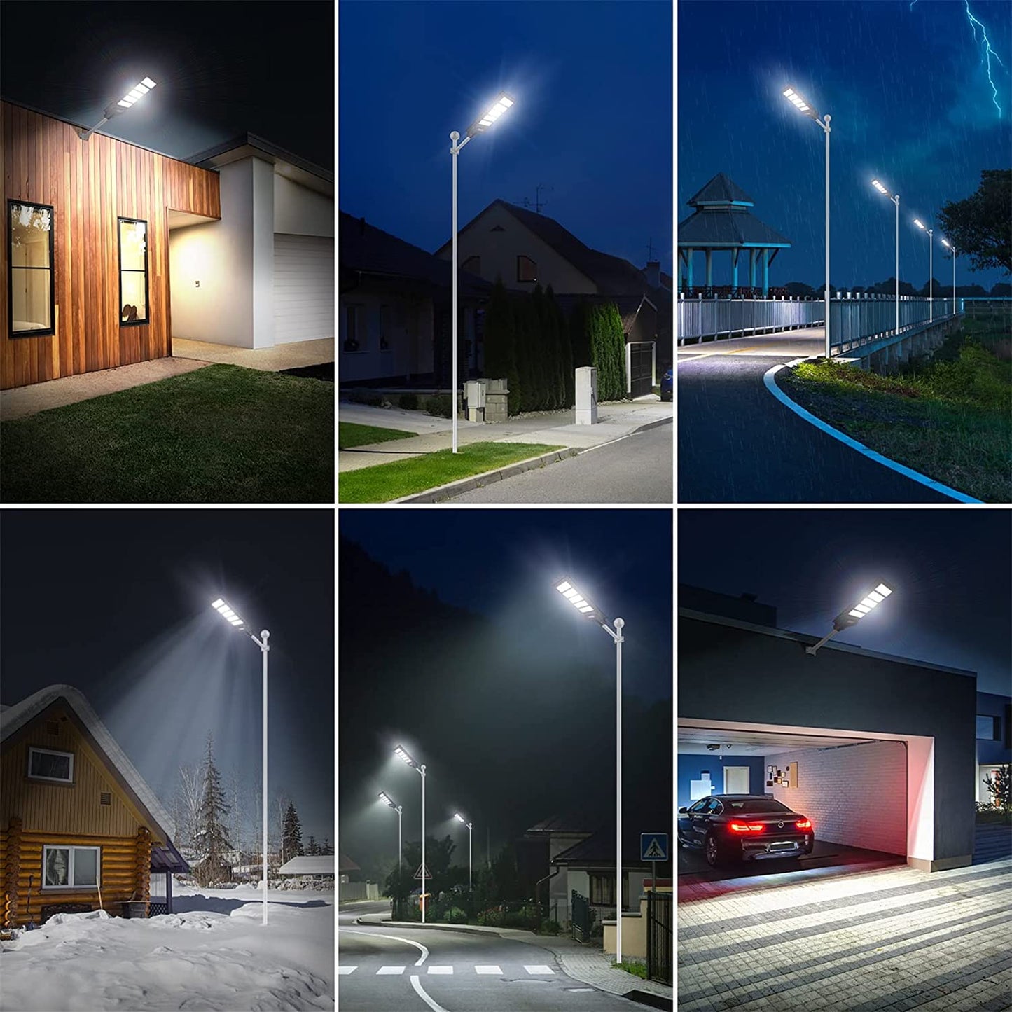 Lampa Stradala Cu Incarcare Solara VELORA, Panou Solar Integrat, Putere Mare 1000W + Stalp De Sustinere CADOU + Accesorii+ Lampa Solara 100x Led CADOU