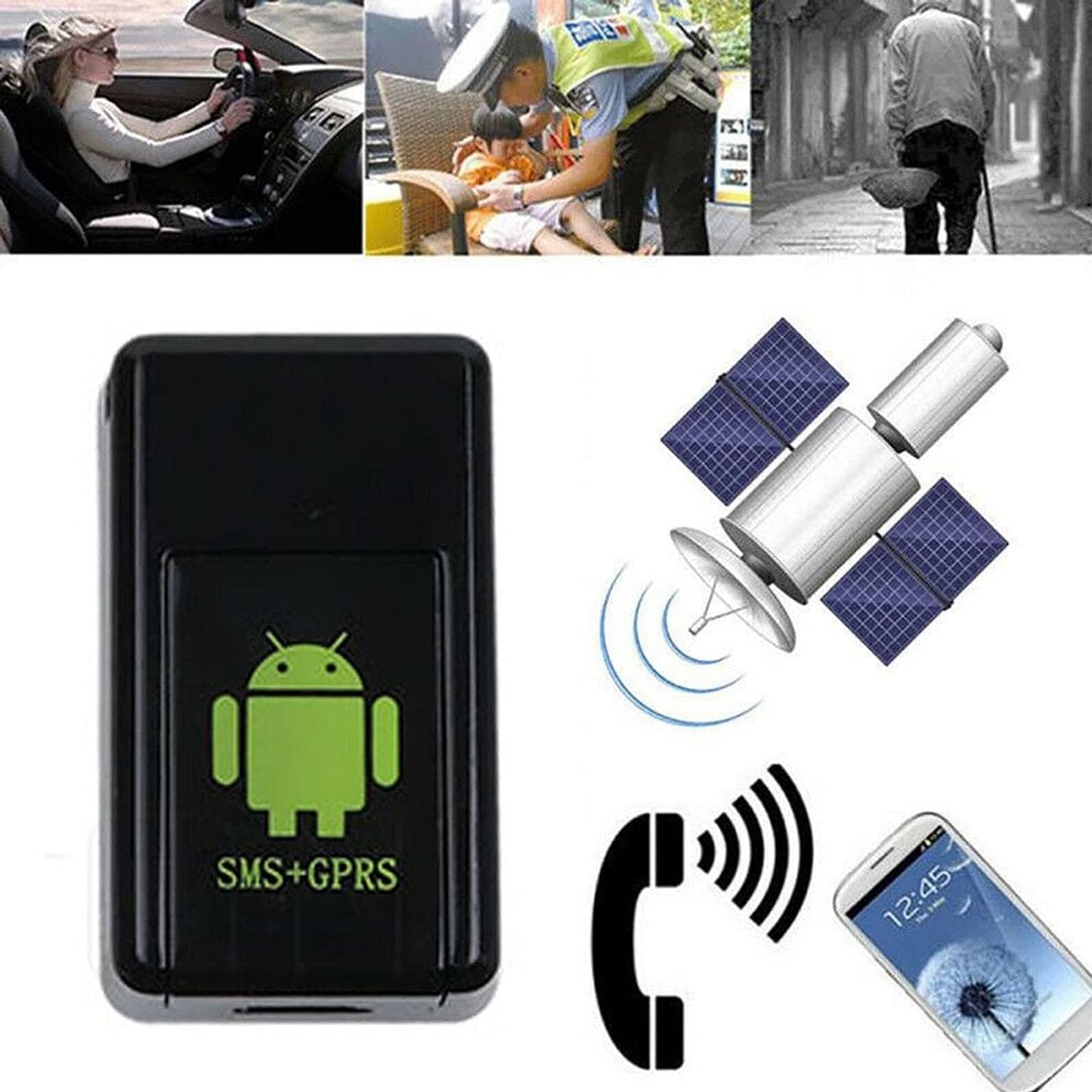 Mini Dispozitiv cu GPS, Localizare si Ascultare In Timp Real, Aplicatie Telefon, Inregistare pe Card