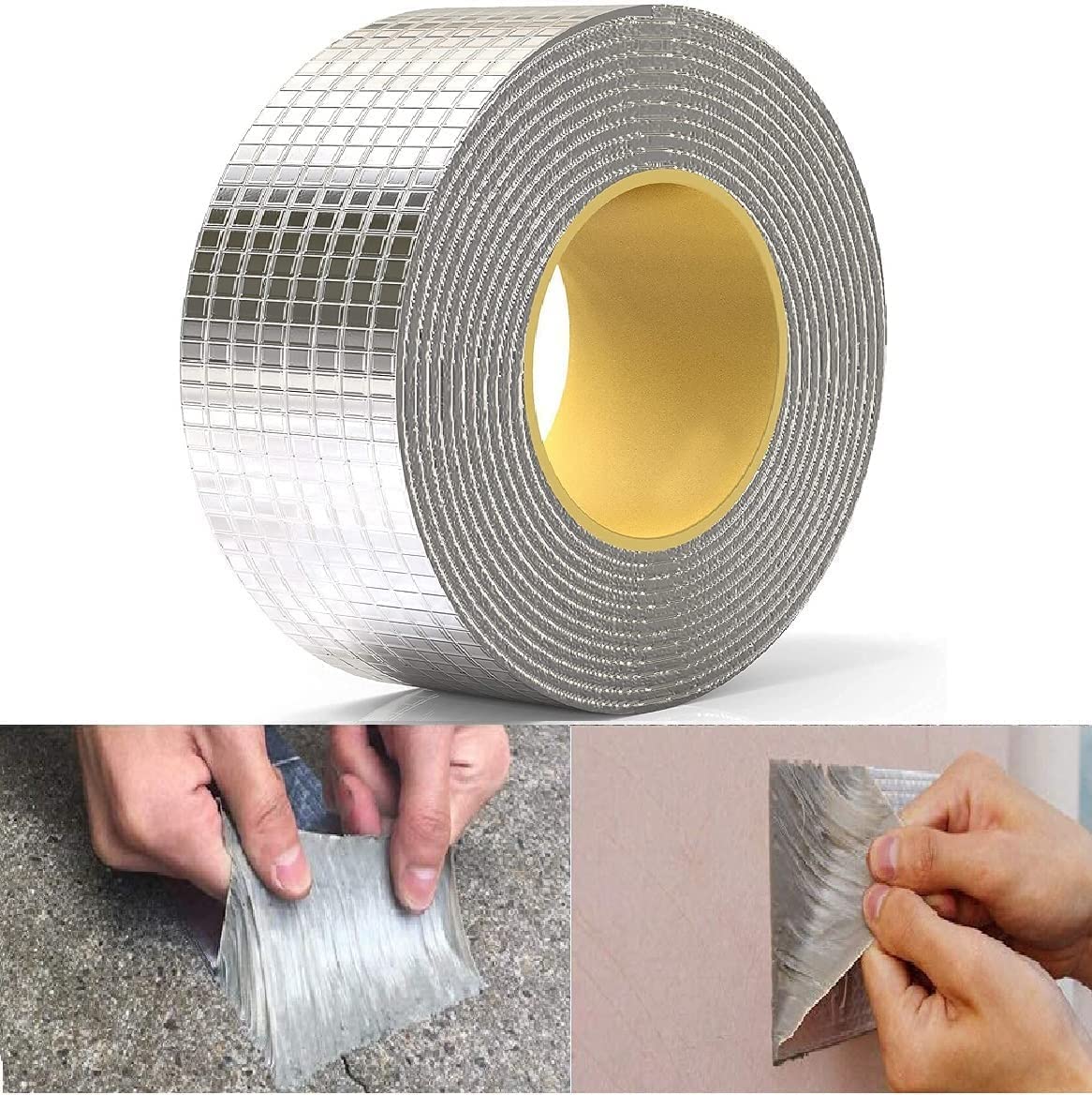 Banda Adeziva Durabila, Rezistenta La Apa si Temperaturi Inalte, Pentru Reparatii si Izolatii, 5 cm x 10 m, 1+1 CADOU