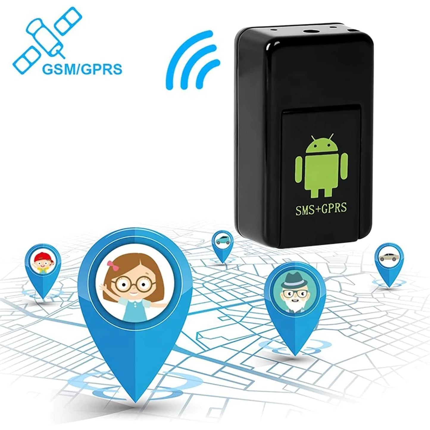 Mini Dispozitiv cu GPS, Localizare si Ascultare In Timp Real, Aplicatie Telefon, Inregistare pe Card