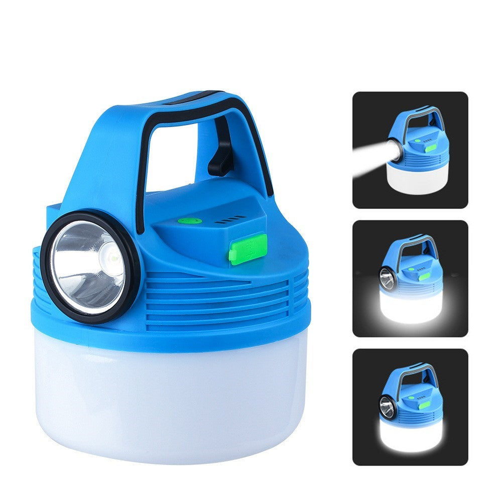 Lampa Cu Incarcare Solara, Mod De Urgenta, Incarcare USB, Carlig De Agatare Incorporat, 5 Moduri De Iluminare