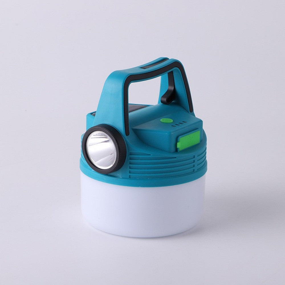 Lampa Cu Incarcare Solara, Mod De Urgenta, Incarcare USB, Carlig De Agatare Incorporat, 5 Moduri De Iluminare
