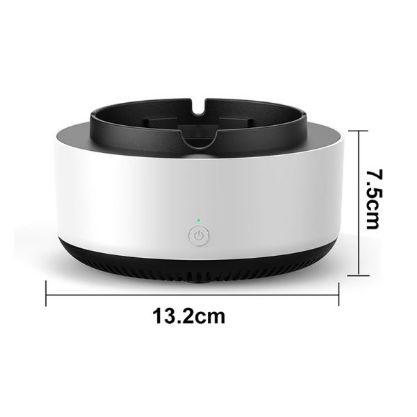 Scrumiera electrica cu aspiratie 360' pentru curatarea aerului
