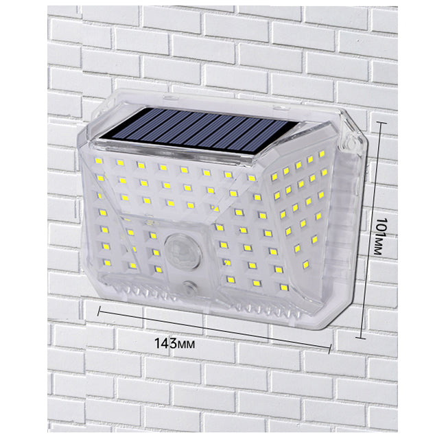 Set 8 Lampi Solare 80 LED, Luminozitate Puternica, 3 Moduri de Lumina, Protectie IP66