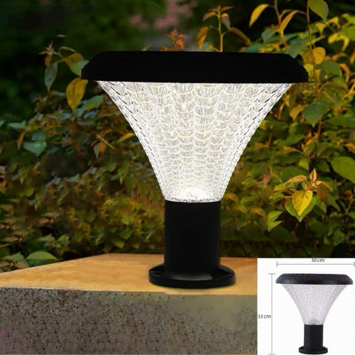 Lampa Solara De Gradina, LED, RGB, Control Din Telecomanda + Picior De Sustinere CADOU