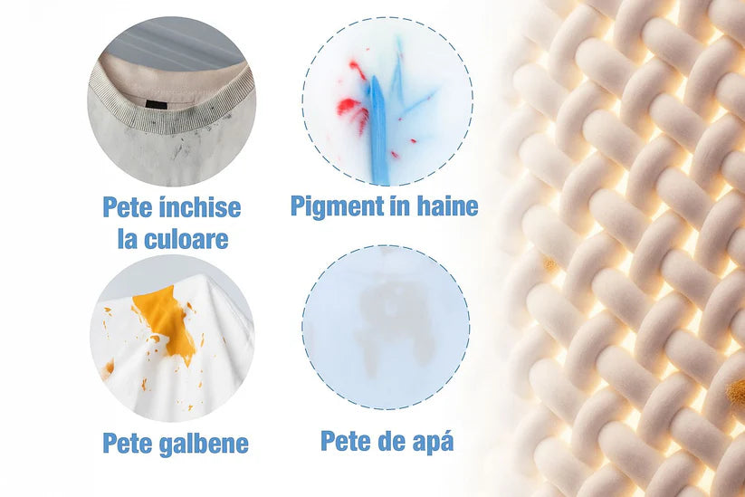 1+1 Gratis: Lotiune Curatare Pete Persistente Pentru Canapele, Covoare, Haine Si Suprafete Dificile