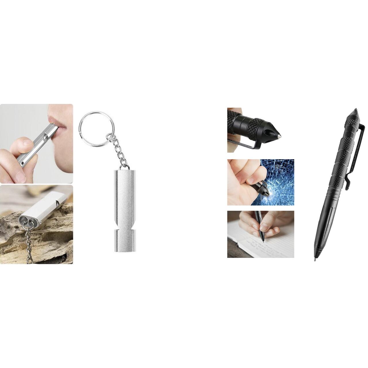 Kit Multifunctional Pentru Supravietuire, Ideal Pentru Cutremure si Situatii Extreme, 32 Piese, Trusa Pentru Depozitare Inclusa