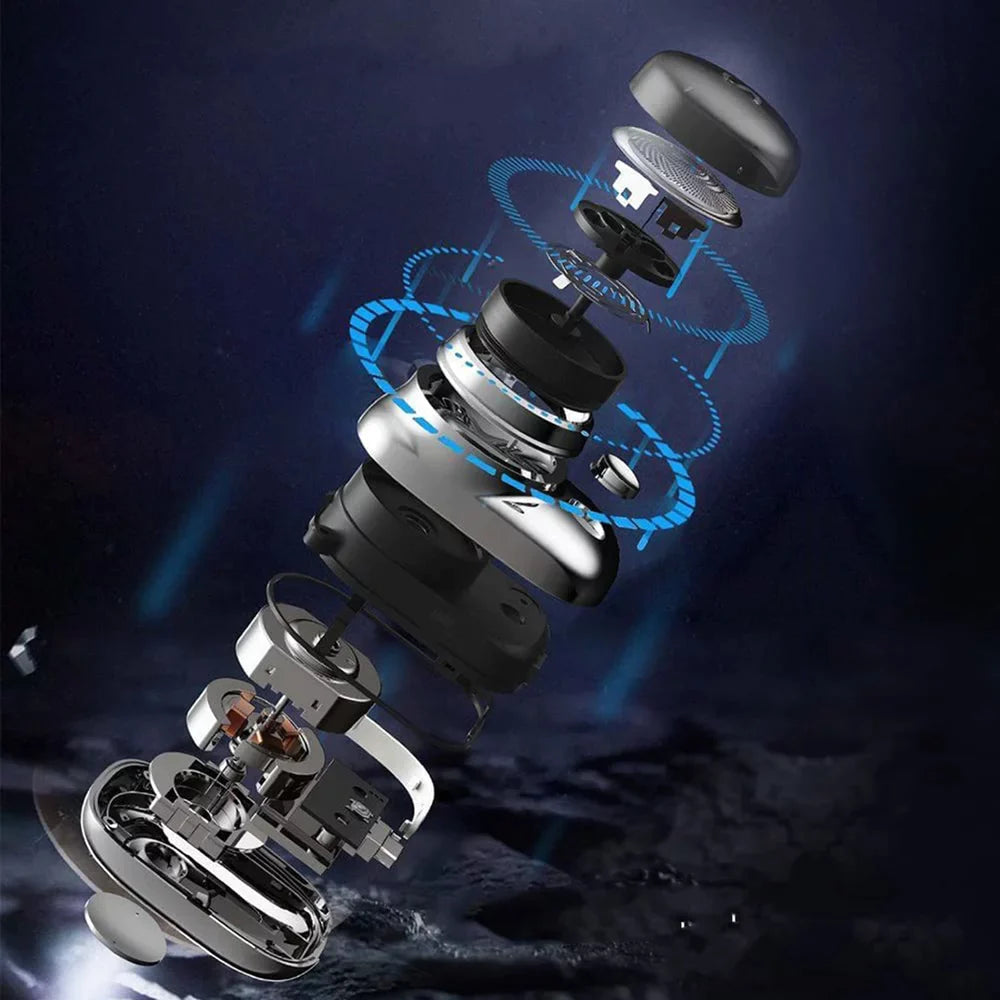 OFERTA 1+1 GRATIS: Aparat De Ras Universal, Portabil, 6 Lame De Taiere, Cu Acumulator, Incarcare Type-C