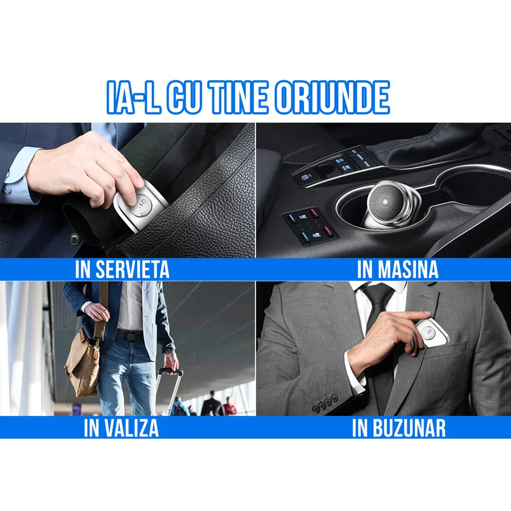 OFERTA 1+1 GRATIS: Aparat De Ras Universal, Portabil, 6 Lame De Taiere, Cu Acumulator, Incarcare Type-C