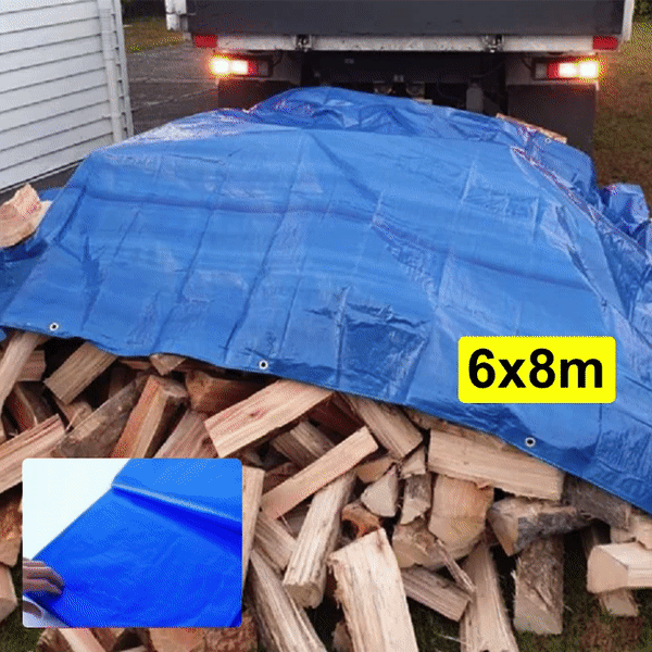 Prelata Super Rezistenta Pentru Ploaie si Acoperit Suprafete, 6x8 m + CADOU Surpriza