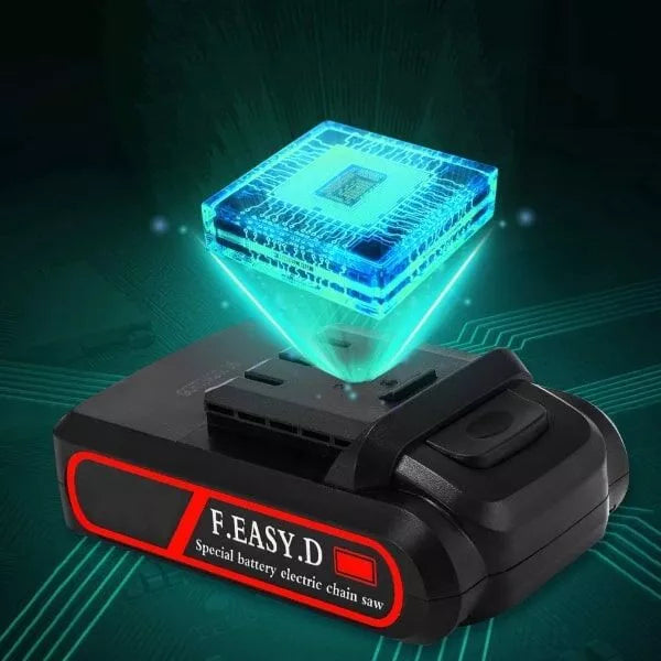 REDUCEREA ZILEI: Mini Fierastrau Electric Cu Acumulator + 1x Lant + 1x Lama de 15cm