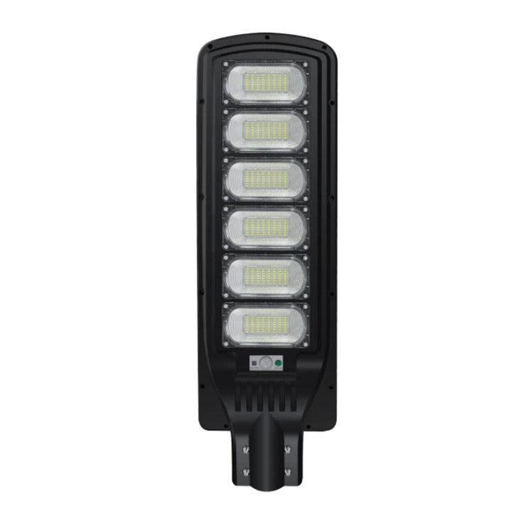 Stalp Stradal cu Incarcare Solara, Panou Solar Integrat, 85x25 cm, Putere Mare 300W + Stalp De Sustinere Cadou