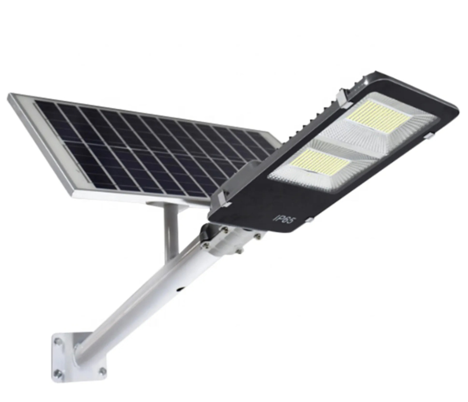 Lampa Solara Jortan, Cu Stalp Pentru Montare, Control Din Telecomanda, Lumina Puternica, 200W