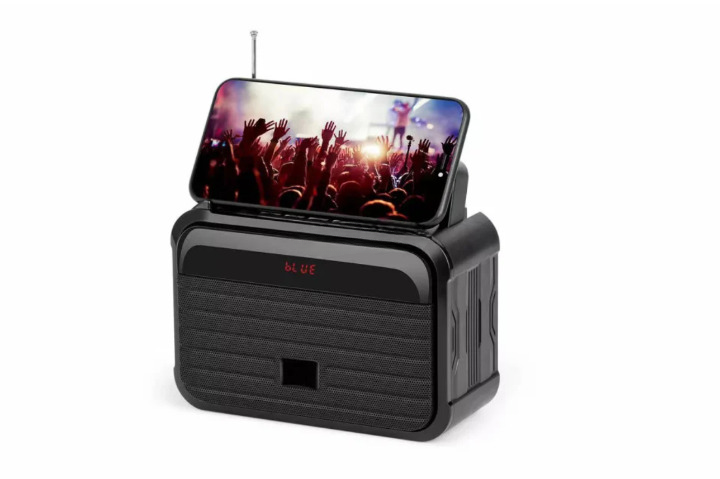 Radio Portabil cu Incarcare Solara Si Lanternă LED, Suport Telefon, Baterie 1200mAh, Functii Multiple