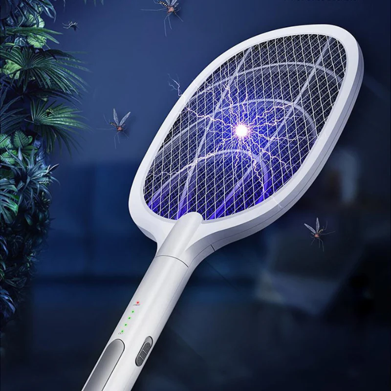 Mosquil - Paleta electrica anti-tantari + CADOU bratara anti-tantari pentru copii & bebelusi