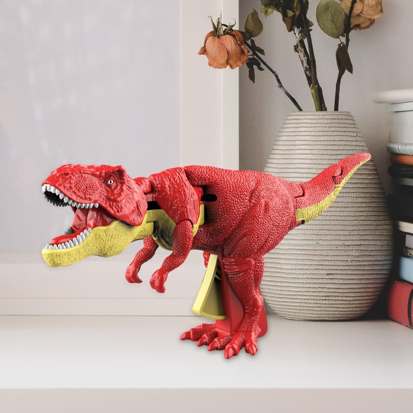 Jucarie Interactiva Tyrannousaurus Rex Cu Sunete Si Lumini, 1 + 1 GRATIS