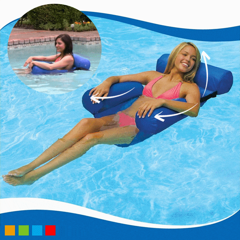 Fotoliu Gonflabil Pentru Piscina, Pozitie Reglabila, Dimensiune 100×120 cm