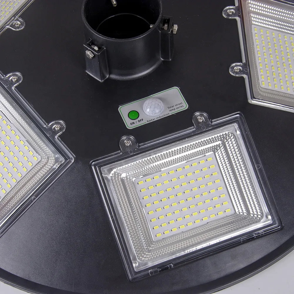 Lampa Solara Stradala, Arie De Acoperire Pana La 400m², IP66, Control Din Telecomanda