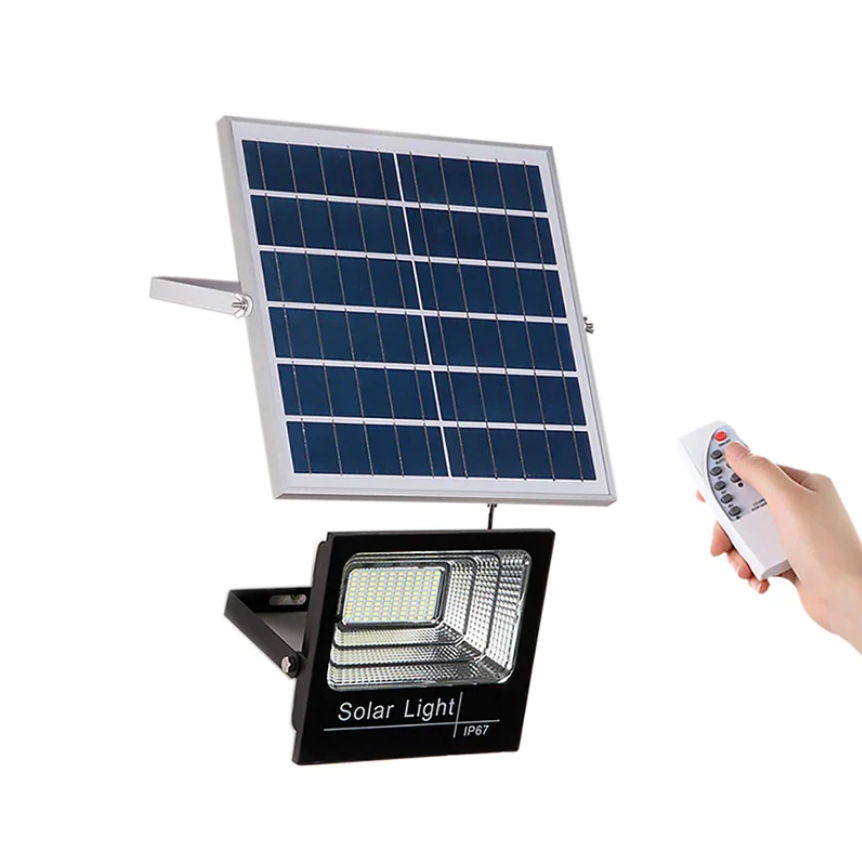PACHET PROMOTIONAL: Proiector Puternic Si Rezistent La Apa IP66 VELORA 200W + Panou Solar + Telecomanda Si Accesorii,Incarcare Rapida + Accesorii+Lampa Solara 100x Led CADOU