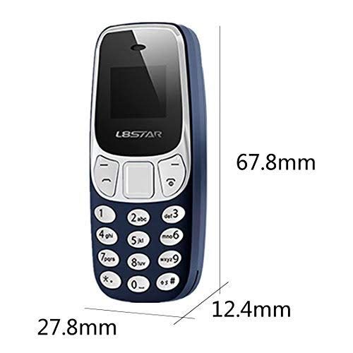 Mini Telefon Dual SIM, Dimensiune ecran 0.66 Inch, Baterie 350 mAh, Bluetooth