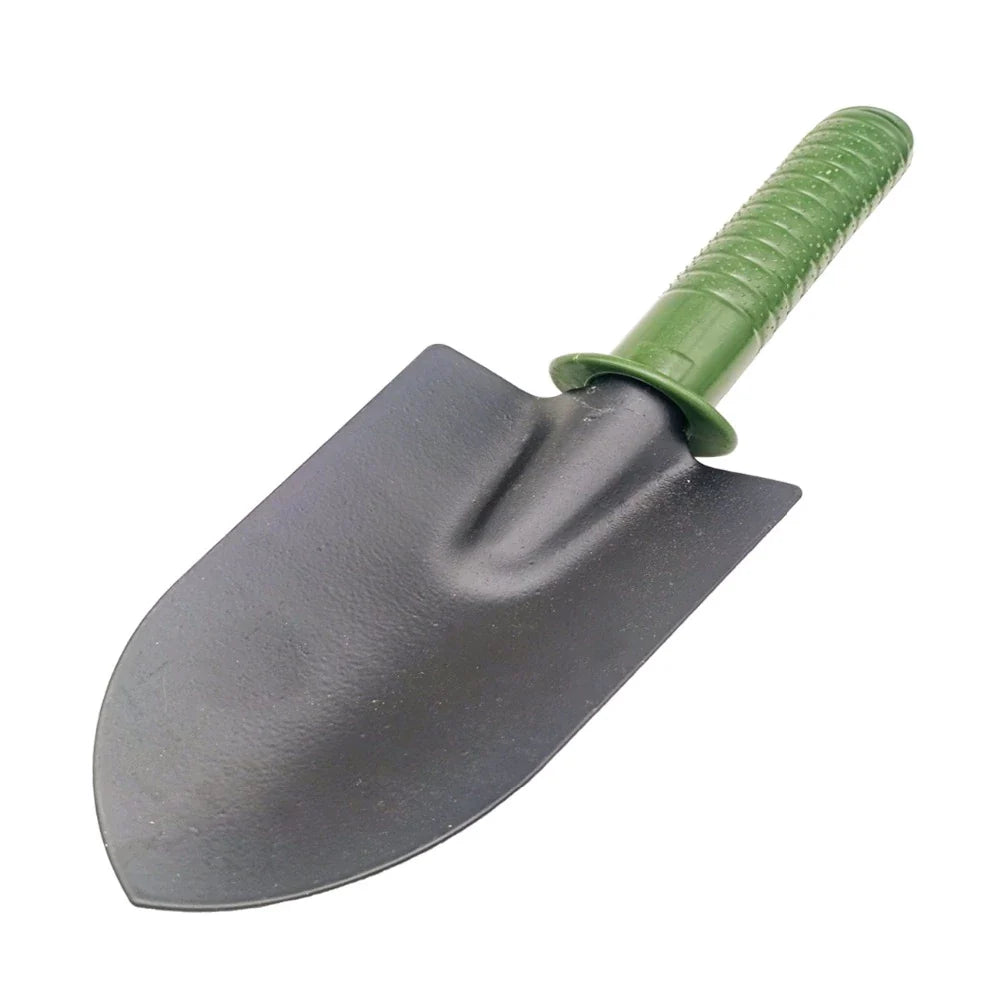 Set De 4 Instrumente Pentru Gradinarit, Doua Mini Lopeti, Un Mini Cultivator Si Un Dispozitiv Pentru Gaurit, Metal
