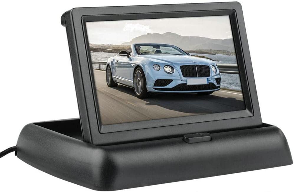 Monitor Color 4.3 Inch, Pentru Camera De Marsarier, Rabatabil, Rezolutie 480 x 272