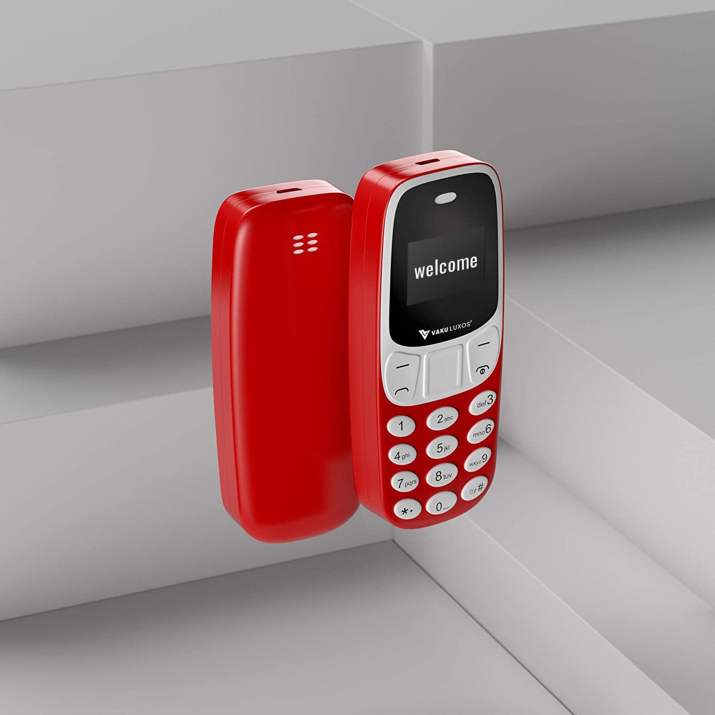 Mini Telefon Dual SIM, Dimensiune ecran 0.66 Inch, Baterie 350 mAh, Bluetooth