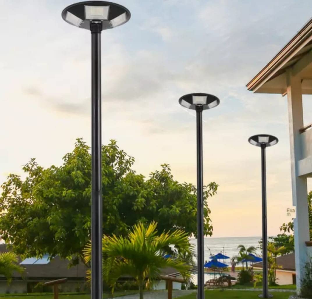 Lampa Solara Stradala, Arie De Acoperire Pana La 400m², IP66, Control Din Telecomanda