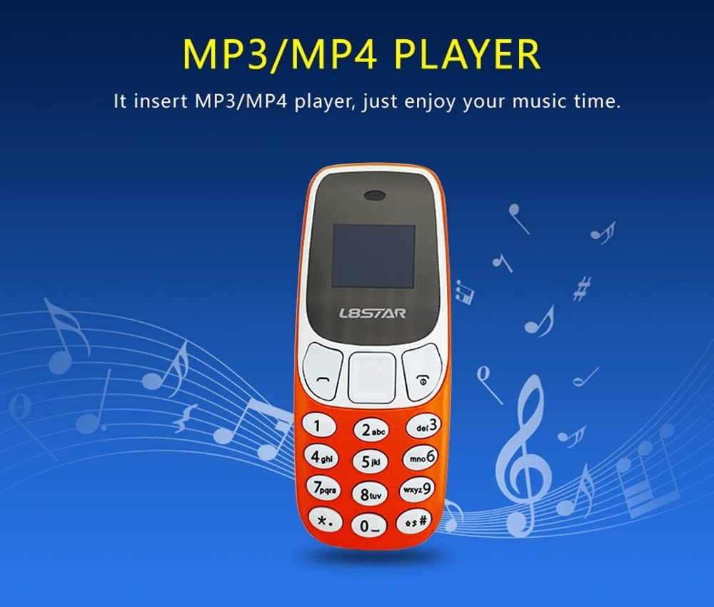 Mini Telefon Dual SIM, Dimensiune ecran 0.66 Inch, Baterie 350 mAh, Bluetooth