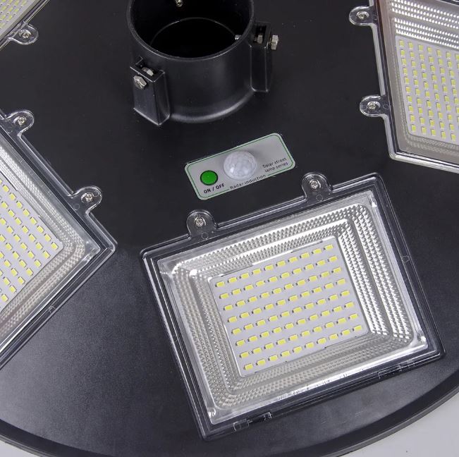 Lampa Solara Stradala, Arie De Acoperire Pana La 400m², IP66, Control Din Telecomanda