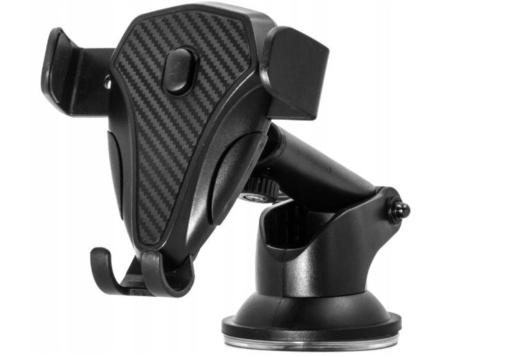 Suport Auto Pentru Telefon, Cu Brat Ajustabil, Prindere Cu Ventuza