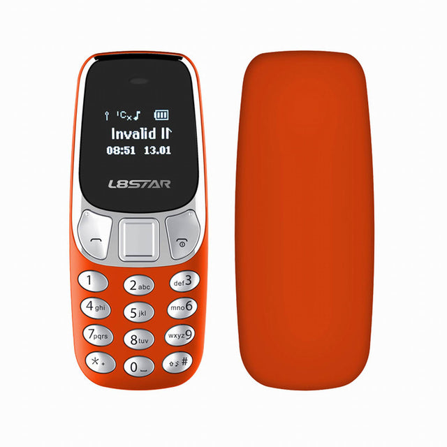 Mini Telefon Dual SIM, Dimensiune ecran 0.66 Inch, Baterie 350 mAh, Bluetooth