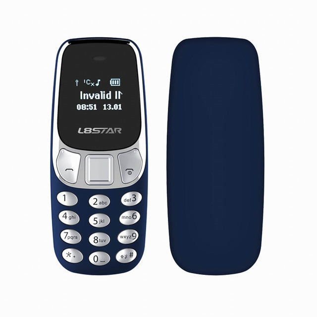 Mini Telefon Dual SIM, Dimensiune ecran 0.66 Inch, Baterie 350 mAh, Bluetooth