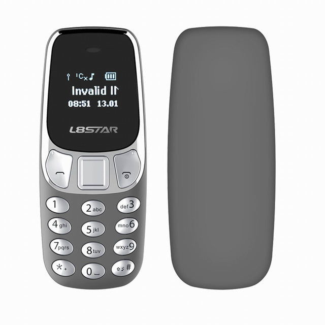 Mini Telefon Dual SIM, Dimensiune ecran 0.66 Inch, Baterie 350 mAh, Bluetooth