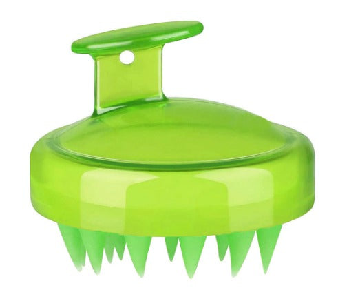 Perie Pentru Masaj Capilar, Samponare si Curatare Scalp, Stimulare Crestere Par, Silicon