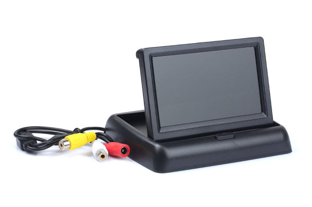 Monitor Color 4.3 Inch, Pentru Camera De Marsarier, Rabatabil, Rezolutie 480 x 272