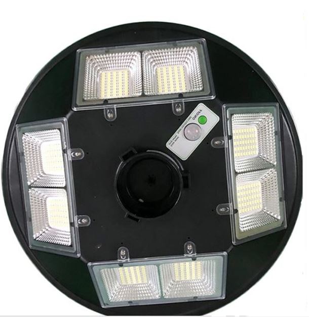Lampa Solara Stradala, Arie De Acoperire Pana La 400m², IP66, Control Din Telecomanda