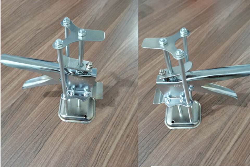 Dispozitiv Pentru Ridicat Mobila, Pana la 14 Cm, Din Otel, Gretutate Maxima Suportata 80 Kg