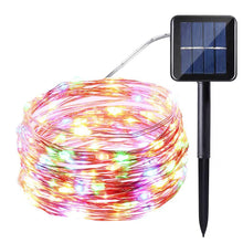 MEGA OFERTĂ 1+1 GRATIS – Instalatie Luminoasa Solara, Fir Flexibil din Cupru, Lumini LED Stralucitoare, Panou Solar, Ideala pentru Grădina, Terasa, Balcon si Decoratiuni Exterioare