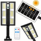 1+1 GRATIS Lampa Solara Puterinca LED 210 Cu Senzor De Miscare Si Telecomanda Iluminare Puternica, Fara Facturi La Curent